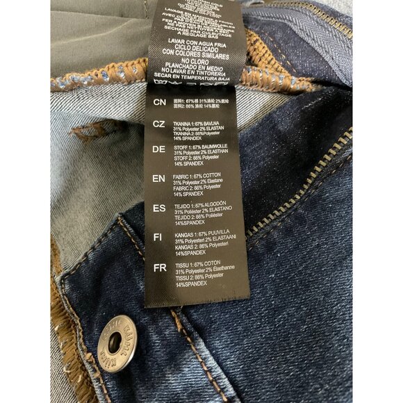 KUHL New Women 9" Kontour™ Flex Denim Skinny Jeans in Vintage Blue size 8 - Picture 10 of 16